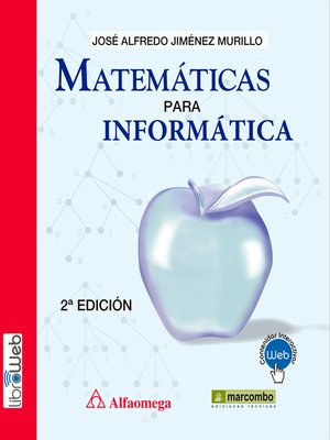 cover image of Matematicas para informática